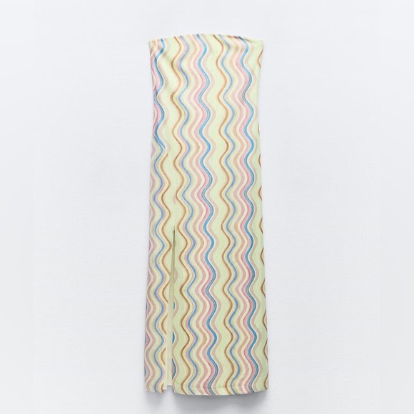 ZARA BLOGGERS’ FAVORITE STRAPLESS TULLE DRESS - Picture 14 of 16